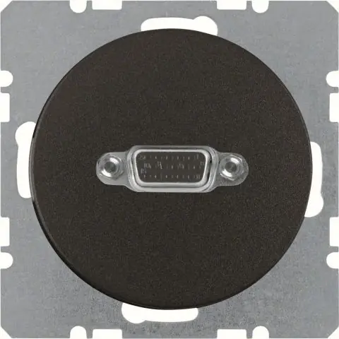 Snabb frakt Hager 3315412089 VGA-uttag